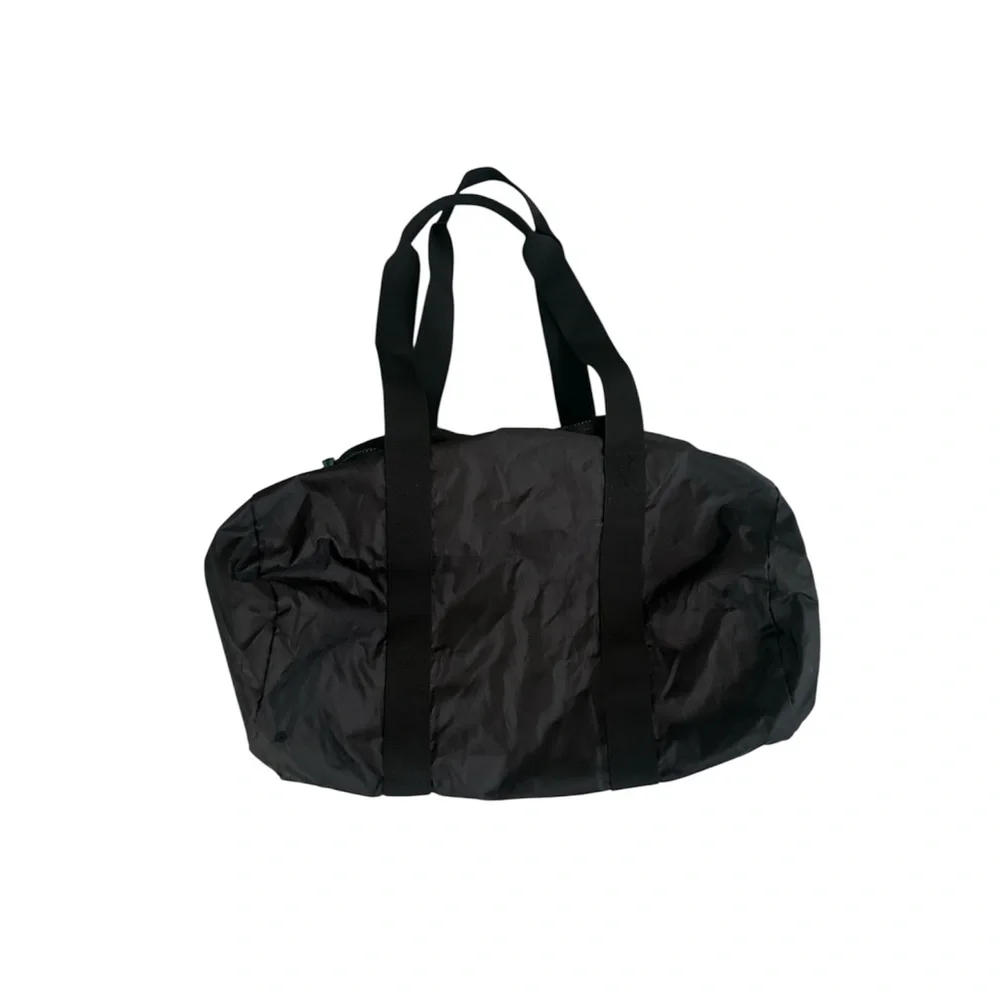 Herschel Self Folding Black Nylon Tote Bag